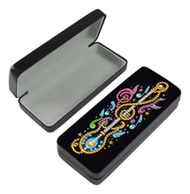 Load image into Gallery viewer, Diamond Art Sunglasses Case, Diamond Art Glasses Case, Guitar Diamond Painting Art