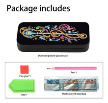 Load image into Gallery viewer, Diamond Art Sunglasses Case, Diamond Art Glasses Case, Guitar Diamond Painting Art