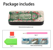 Load image into Gallery viewer, DIY Diamond Art Eyeglass Case and Diamond Painting Set