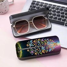 Load image into Gallery viewer, Diamond Painting Glasses Case, Butterfly Tree Glasses Case, Diamond Art Glasses Case