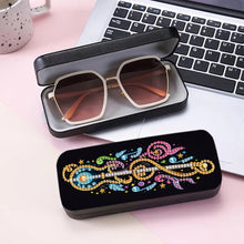 Load image into Gallery viewer, Diamond Art Sunglasses Case, Diamond Art Glasses Case, Guitar Diamond Painting Art
