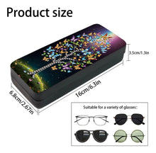 Load image into Gallery viewer, Diamond Painting Glasses Case, Butterfly Tree Glasses Case, Diamond Art Glasses Case