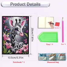 Load image into Gallery viewer, Diamond Art Painting Notebook, Deer Pattern DIY Diamond Art 5D
