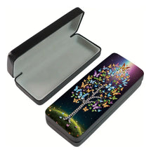 Load image into Gallery viewer, Diamond Painting Glasses Case, Butterfly Tree Glasses Case, Diamond Art Glasses Case