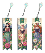 Load image into Gallery viewer, 3-piece Cartoon Fairy Elf Style Wholesale Diamond Painting Bookmark DIY Diamond Painting Bookmark