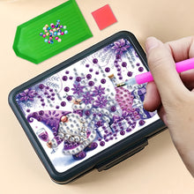 Load image into Gallery viewer, Diamond Painting Set Square Medicine Box, Detachable Multi Compartment Storage for One Day, Portable Travel Medicine Box