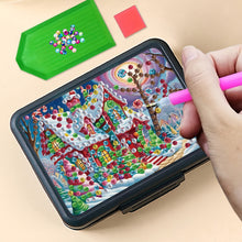 Load image into Gallery viewer, Cartoon House Diamond Painting Kit Square Medicine Box Detachable Multi-Compartment Organiser for Daily Storage Portable Travel Case