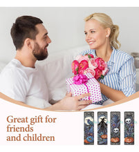 Load image into Gallery viewer, 4-piece Set of Witch Crow Skull Series Styles Acrylic Dot Diamond Bookmark