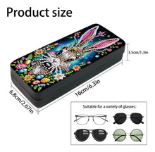 Load image into Gallery viewer, DIY Diamond Picture Glasses Case Decoration Kit with Rabbit Decoration Pattern