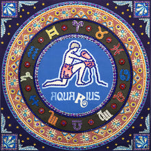 Load image into Gallery viewer, Crystal Rhinestone Diamond Painting Kit | Compass Aquarius