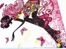 Load image into Gallery viewer, Crystal Rhinestone Diamond Painting Kit | Cartoon Butterfly Girl