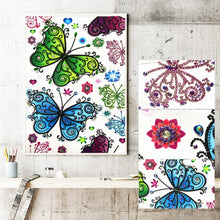 Load image into Gallery viewer, Crystal Rhinestone Diamond Painting Kit | Butterfly Flower (16x20inch)