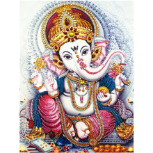 Load image into Gallery viewer, Crystal Rhinestone Diamond Painting Kit | Elephant Trunk Buddha