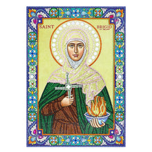 Load image into Gallery viewer, Crystal Rhinestone Diamond Painting Kit | Religious Female Figures