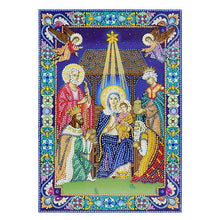 Load image into Gallery viewer, Crystal Rhinestone Diamond Painting Kit | Religious Figure Jesus