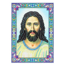 Load image into Gallery viewer, Crystal Rhinestone Diamond Painting Kit | Religious Figure Jesus