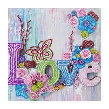 Load image into Gallery viewer, Crystal Rhinestone Diamond Painting Kit | Love