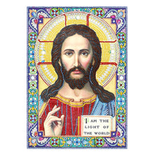 Load image into Gallery viewer, Crystal Rhinestone Diamond Painting Kit | Religious Figure Jesus