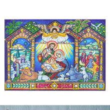 Load image into Gallery viewer, Crystal Rhinestone Diamond Painting Kit | Religious Leaders