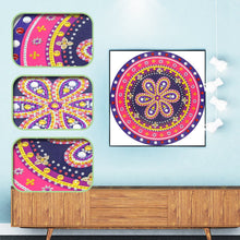 Load image into Gallery viewer, Crystal Rhinestone Diamond Painting Kit | Flower Mandala
