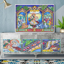 Load image into Gallery viewer, Crystal Rhinestone Diamond Painting Kit | Religious Leaders