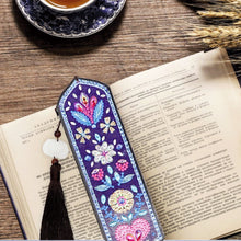 Load image into Gallery viewer, DIY Diamond Painting Bookmark | Flowers