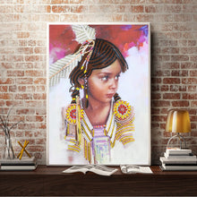 Load image into Gallery viewer, Crystal Rhinestone Diamond Painting Kit | Cute little girl