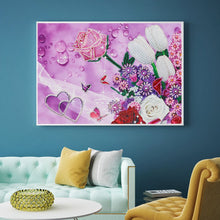 Load image into Gallery viewer, Crystal Rhinestone Diamond Painting Kit | Beautiful flowers