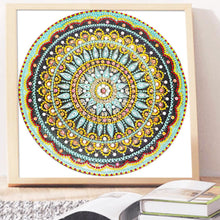 Load image into Gallery viewer, Crystal Rhinestone Diamond Painting Kit | Mandala