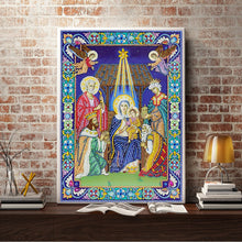 Load image into Gallery viewer, Crystal Rhinestone Diamond Painting Kit | Religious Figure Jesus