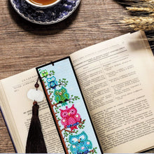 Load image into Gallery viewer, DIY Diamond Painting Bookmark | Animal owls