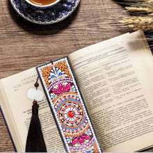 Load image into Gallery viewer, DIY Diamond Painting Bookmark | Mandala Flower