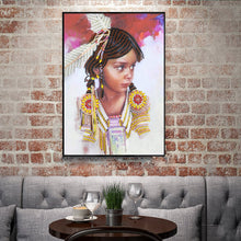 Load image into Gallery viewer, Crystal Rhinestone Diamond Painting Kit | Cute little girl