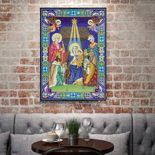 Load image into Gallery viewer, Crystal Rhinestone Diamond Painting Kit | Religious Figure Jesus