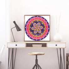 Load image into Gallery viewer, Crystal Rhinestone Diamond Painting Kit | Flower Mandala