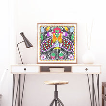 Load image into Gallery viewer, Crystal Rhinestone Diamond Painting Kit | Peacock