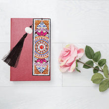Load image into Gallery viewer, DIY Diamond Painting Bookmark | Mandala Flower