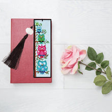 Load image into Gallery viewer, DIY Diamond Painting Bookmark | Animal owls