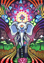 Load image into Gallery viewer, Crystal Rhinestone Diamond Painting Kit | Elephant
