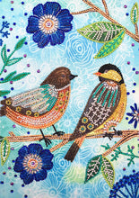 Load image into Gallery viewer, Crystal Rhinestone Diamond Painting Kit | Flowers and birds