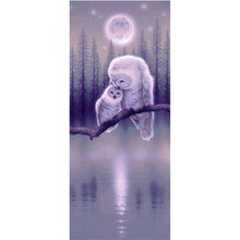 Load image into Gallery viewer, Full Diamond Painting kit | Owl mother and child