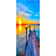 Load image into Gallery viewer, Full Diamond Painting kit | Plank road of the sea