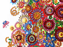 Load image into Gallery viewer, Crystal Rhinestone Diamond Painting Kit | Flower Love