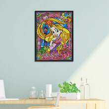 Load image into Gallery viewer, 11CT Full Cross Stitch | Girl with long hair (48x68cm)