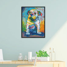 Load image into Gallery viewer, 11CT Full Cross Stitch | Colorful dog (36x46cm)