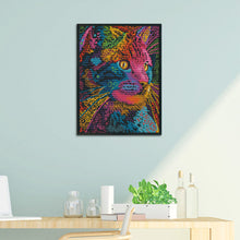 Load image into Gallery viewer, 11CT Full Cross Stitch | Color cat (36x46cm)