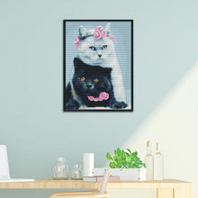 Load image into Gallery viewer, 11CT Full Cross Stitch | Animal cat (36x46cm)