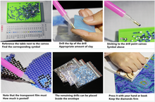 Load image into Gallery viewer, Full Diamond Painting kit | Beauty flowers and butterfly