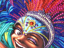 Load image into Gallery viewer, Crystal Rhinestone Diamond Painting Kit | African active girl