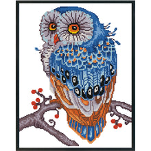 Load image into Gallery viewer, 11CT Cross Stitch | Owl (36x46cm)
